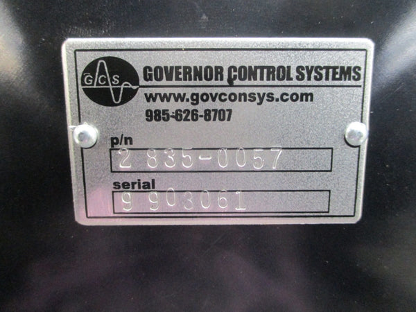 GOVERNOR CONTROL SYSTEMS 2835-0057 NSNP