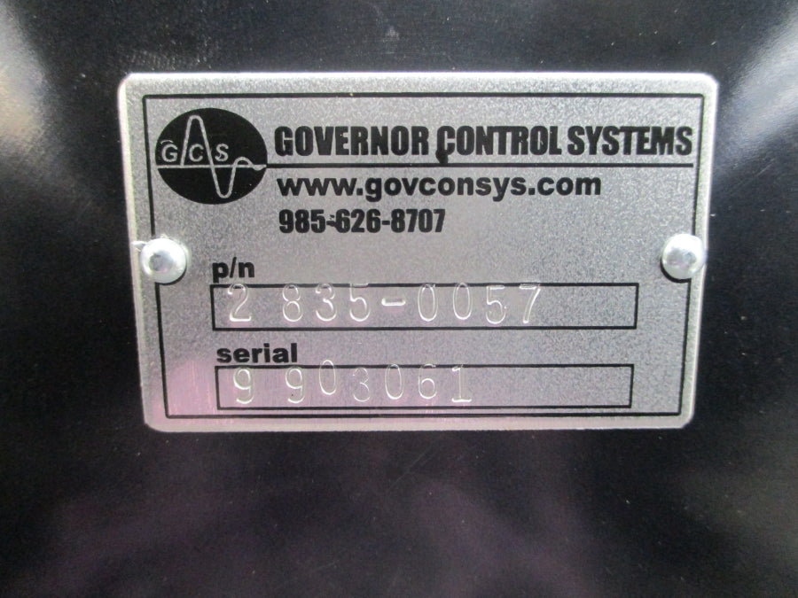 GOVERNOR CONTROL SYSTEMS 2835-0057 NSNP