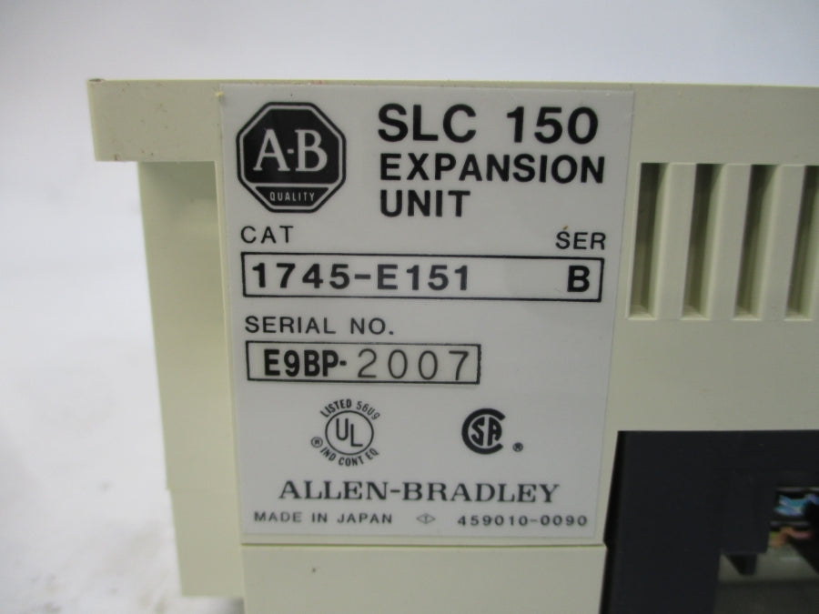 ALLEN BRADLEY 1745-E151 SER. B 85-132VAC 1.0A NSMP