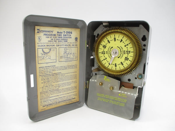 INTERMATIC T-1906 125-480VAC 20A NSMP