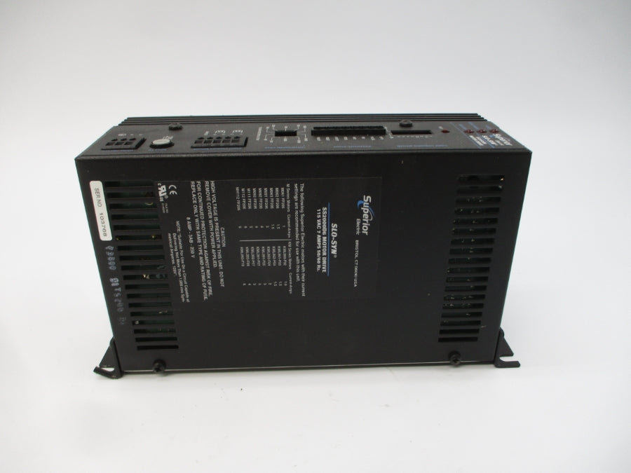 SUPERIOR ELECTRIC SS2000D6 115VAC 7A NSNP