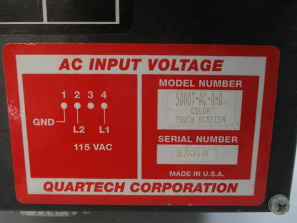 QUARTECH 5000T-AC-0-0 115VAC UNMP