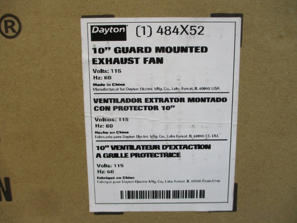 DAYTON 484X52 115V NSMP