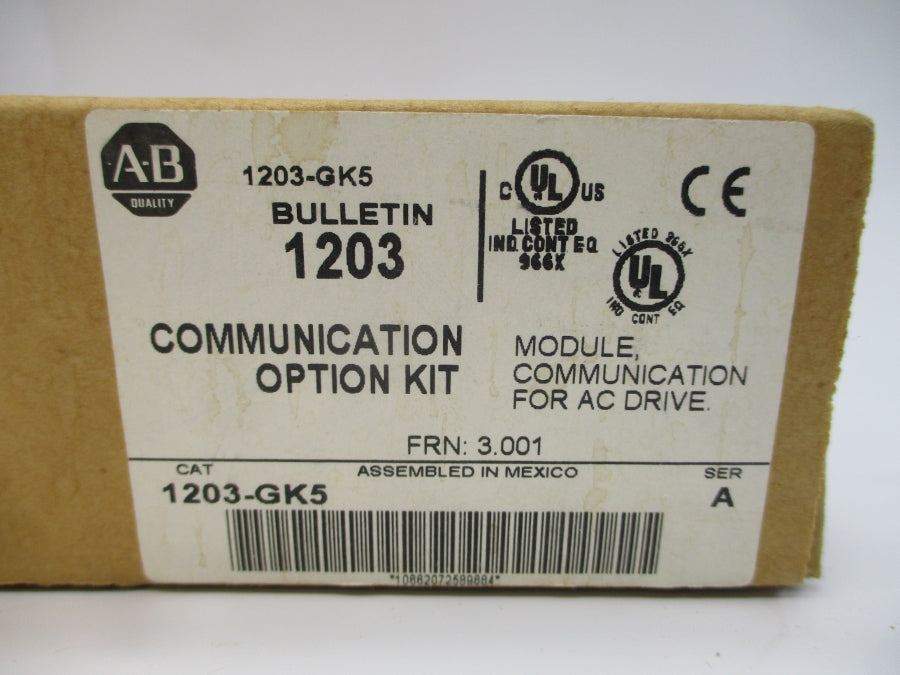ALLEN BRADLEY 1203-GK5 SER. A F/W 3.001 24VDC NSMP