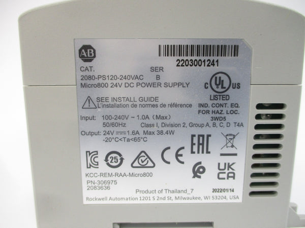 ALLEN BRADLEY 2080-LC50-STARTERPACK SER. A NSMP