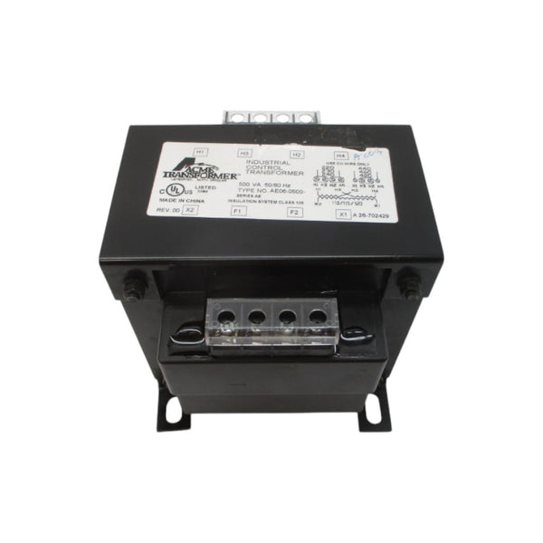 ACME TRANSFORMER AE06-0500 SER. AE 240/480V NSNP