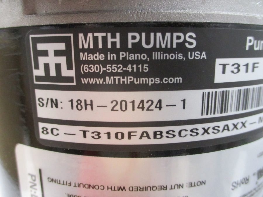 MTH T31FAB 8C-T310FABSCSXSAXX-MF51AD 115/208-230V 6.9/3.5-3.4A NSMP