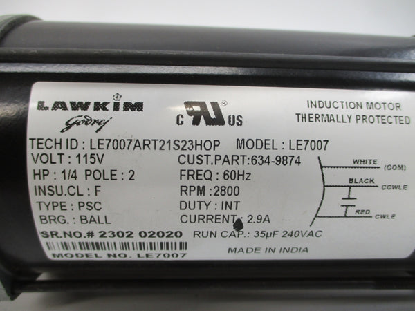 THOMSON PA11-58B65-04SBXXX 115V 2.9A NSMP