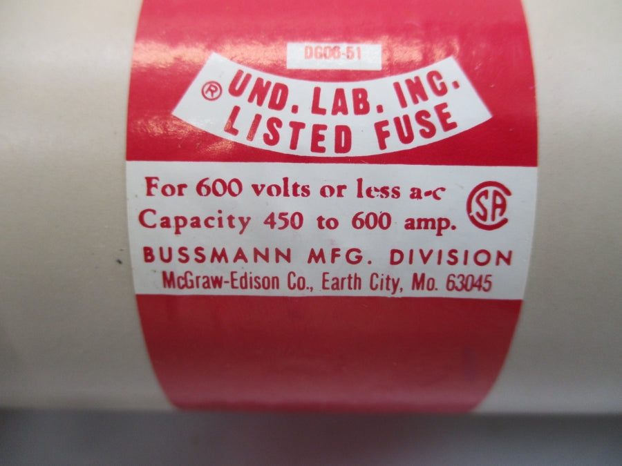 BUSSMANN RES600 600VAC 600A NSMP