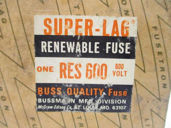 BUSSMANN RES600 600V 600A NSFS