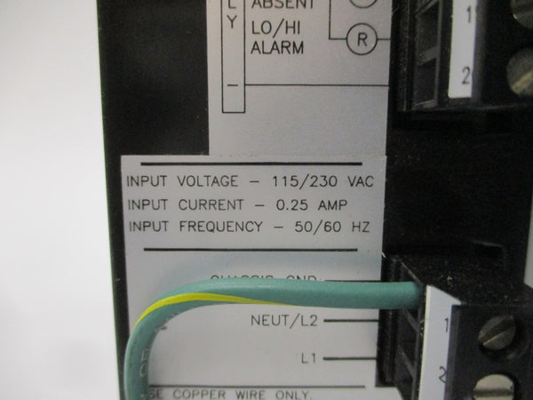 CONTREX 3200-1820 M-ROTARY 115/230VAC 0.25A REV. E NSNP