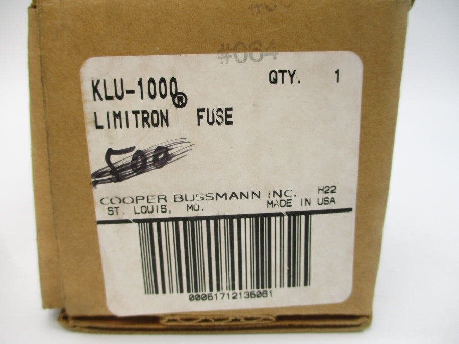 BUSSMANN KLU-1000 600VAC 1000A NSMP