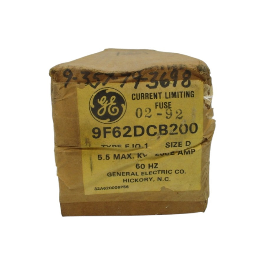 GENERAL ELECTRIC 9F62DCB200 200A NSFS