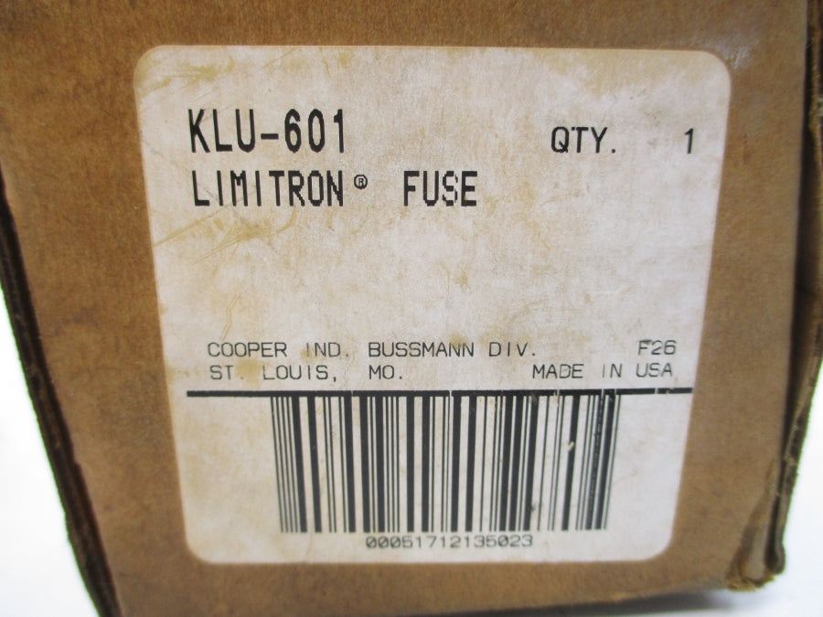 BUSSMANN KLU-601 600VAC 601A NSMP
