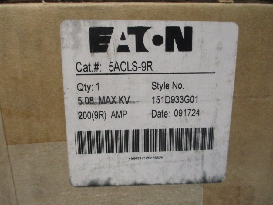 EATON 5ACLS-9R 151D933G01 200(9R)A NSFS