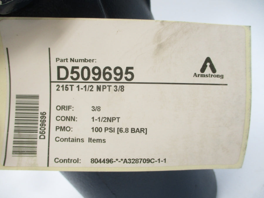 ARMSTRONG D509695 215 100PSI 1-1/2" NSNP