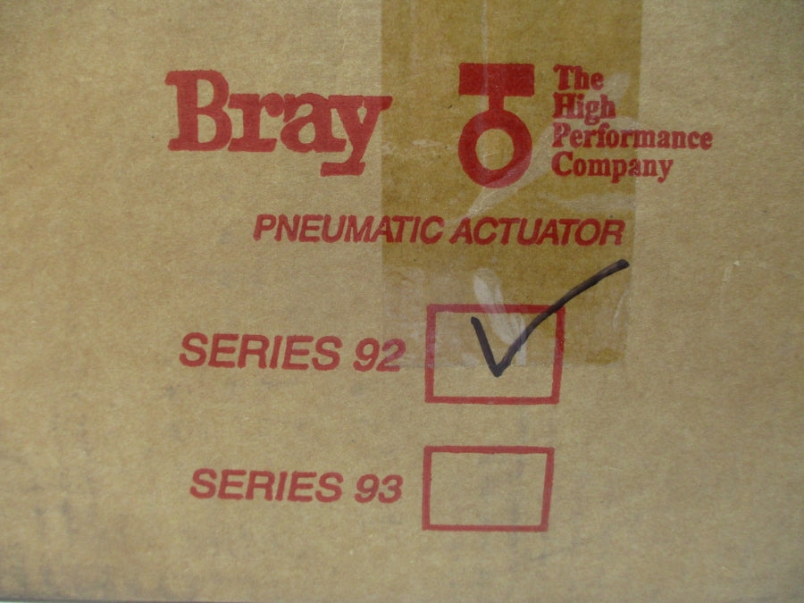 BRAY CONTROLS 92-0830-11300-015 SER. 92 140PSI NSMP