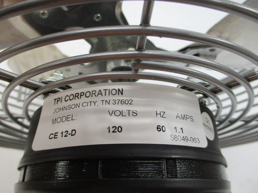 TPI CE12-DS 07986202 120V 1.1A NSMP