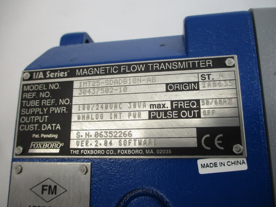 FOXBORO IMT25-SDADB10N-AB 100/240VAC NSMP