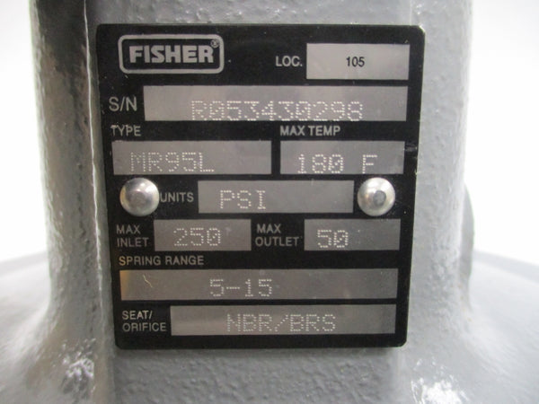 FISHER MR95L 50-250PSI 180'F NSNP
