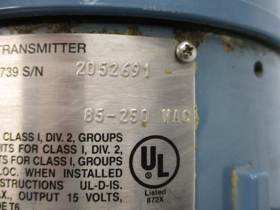 MICRO MOTION RFT9739D4SUA 85-250VAC UNMP