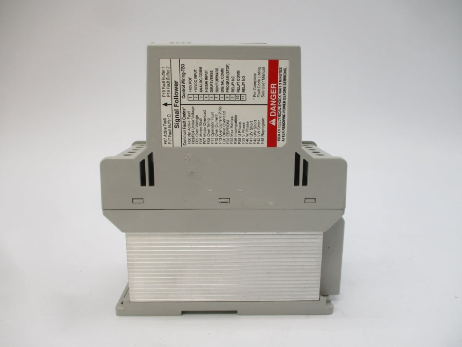 ALLEN BRADLEY 160S-AA04NSF1 SER. C F/W 7.06 200-240V 9.4A NSNP