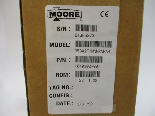 MOORE 353A2F1NNNRNNA4 K040302-001 240VAC 5A NSMP