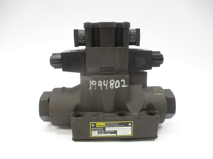 PARKER D61VW001C1NYCF82 110/120V 0.42-0.50A 1500-5000PSI NSNP