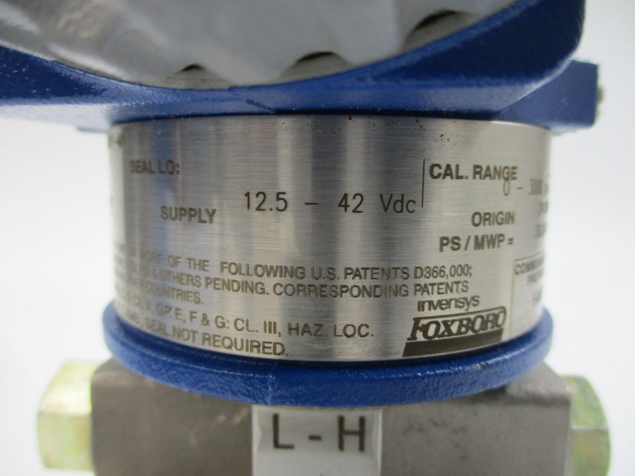 FOXBORO IGP20-T22E21F-M1 12.5-42VDC 3626PSI NSNP