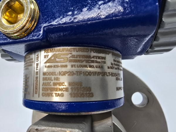 FOXBORO IGP20-TF1D01F/PSFLT-B3S451 11.5-42V REMAN
