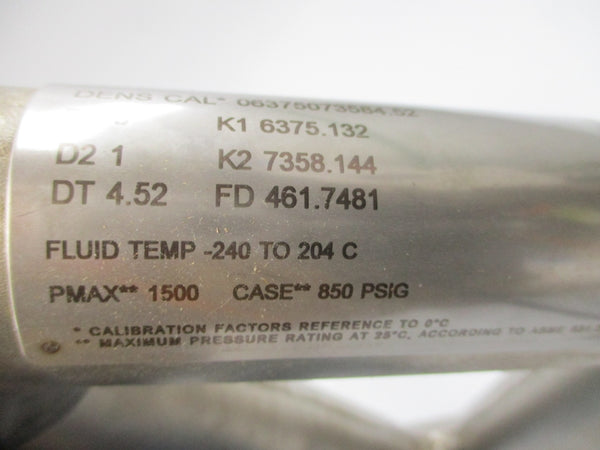 MICRO MOTION CMF025M319NRAUEZZZ 850PSI NSNP