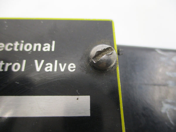 PARKER D3W1DY13 110/120V 3000PSI UNMP