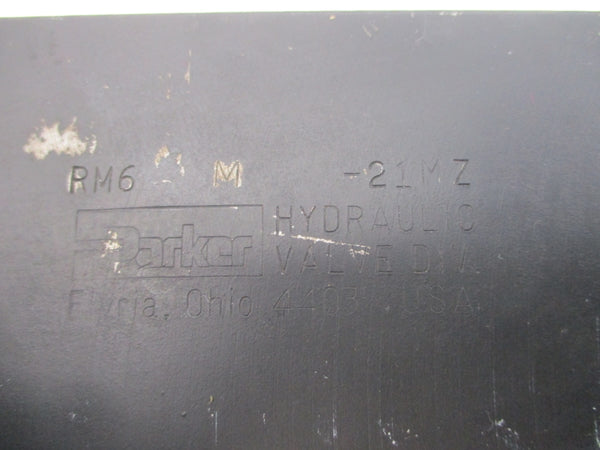PARKER RM6 M-21MZ UNMP