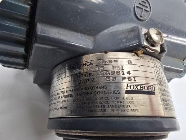 FOXBORO IGP10-D20C1F 12.5-42VDC 15-30PSI UNMP