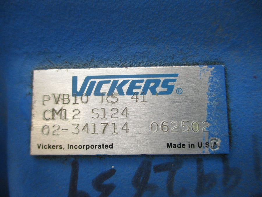 VICKERS PVB10RS41CM12S124 02-341714 NSNP