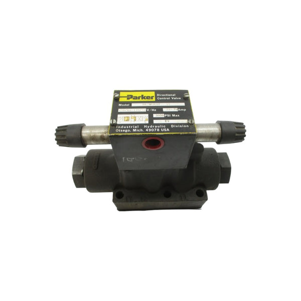 PARKER D63W3C1Y34 110/120V .72-.75A 3000PSI UNMP