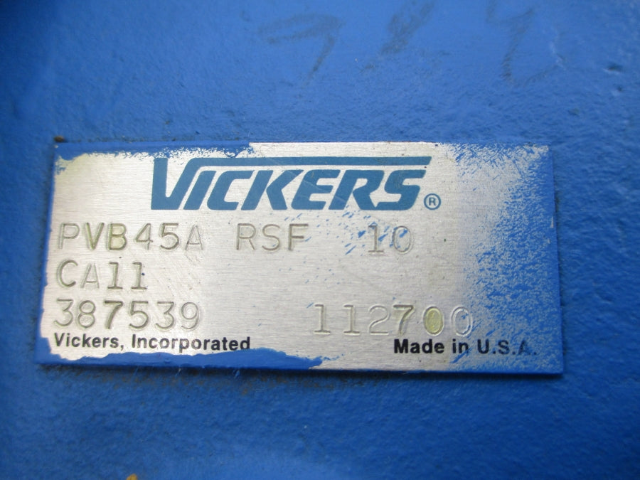 VICKERS PVB45ARSF10CA11 387539 NSNP