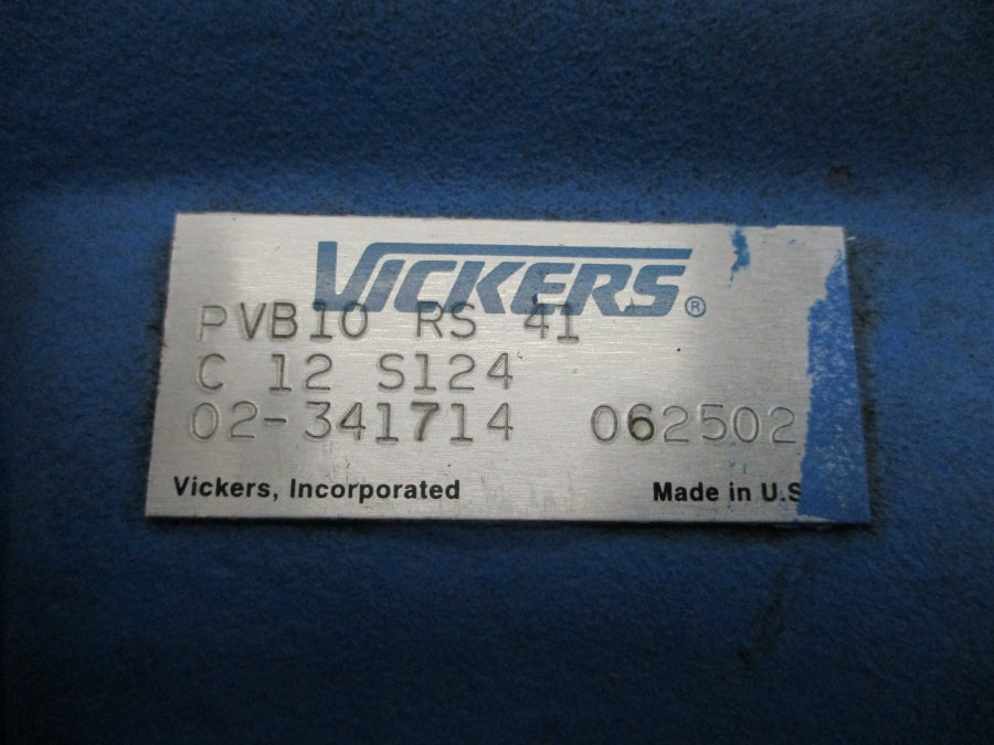 VICKERS PVB10RS41C12S124 02-341714 NSNP