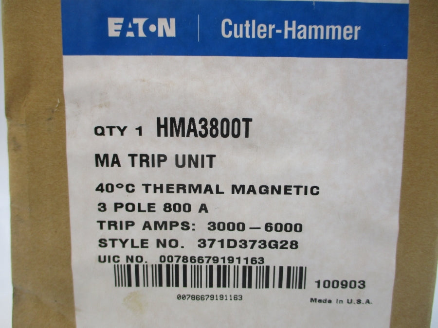 EATON HMA3800T 371D373G28 800A NSMP