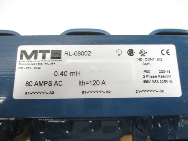 MTE RL-08002 690V 120A NSMP