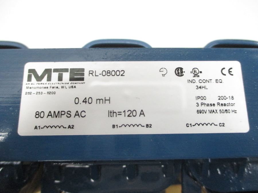 MTE RL-08002 690V 120A NSMP