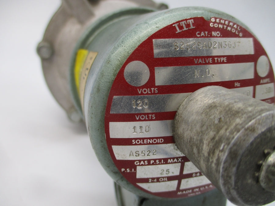 ITT S252SA02N3GJ7 110/120V .308A 25PSI 1-1/4" NSNP