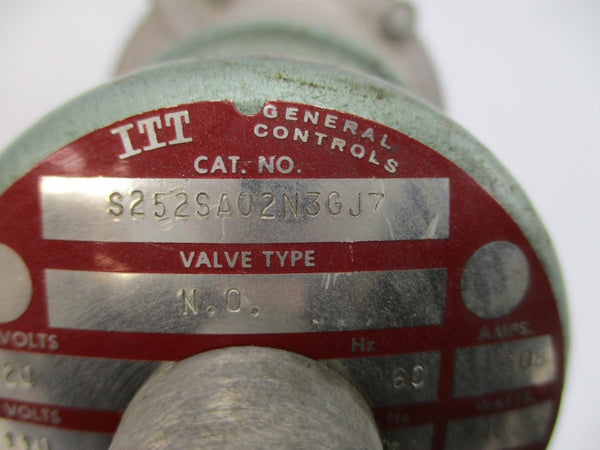ITT S252SA02N3GJ7 110/120V .308A 25PSI 1-1/4" NSNP
