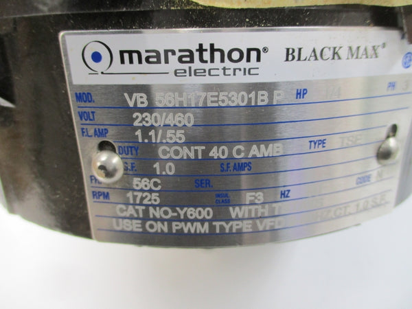 MARATHON ELECTRIC 0B56H17E5301 230/460V 1.1/.55A NSMP