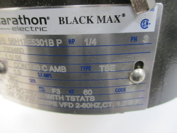 MARATHON ELECTRIC 0B56H17E5301 230/460V 1.1/.55A NSMP