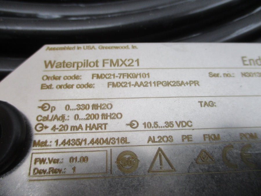 ENDRESS + HAUSER FMX21-7FK9/101 10.5-35VDC NSMP