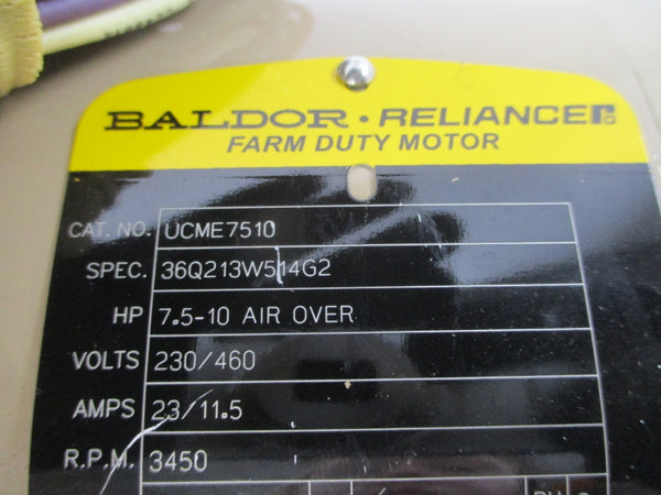 BALDOR UCME7510 36Q213W514G2 230/460V 23/11.5A NSNP