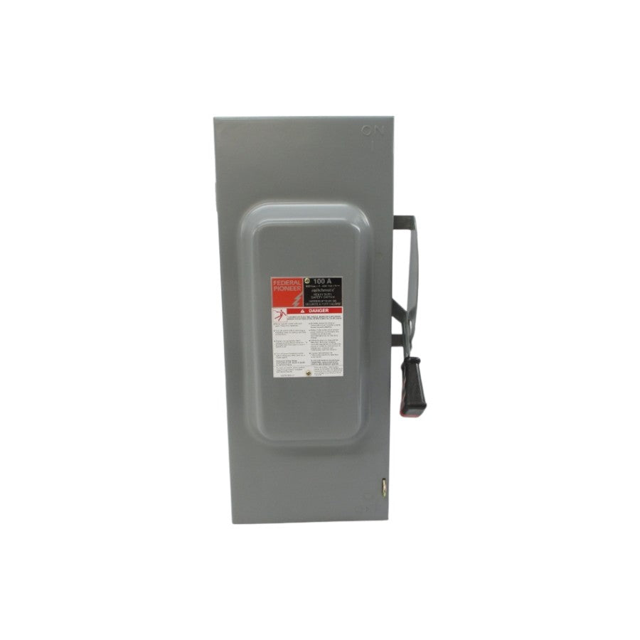 FEDERAL PIONEER C5136 SER. F06 600VAC 100A NSNP