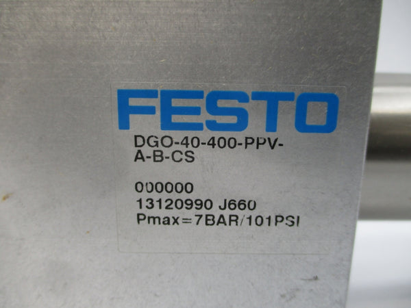 FESTO DGO-40-400-PPV-A-B-CS 13120990 101PSI NSNP