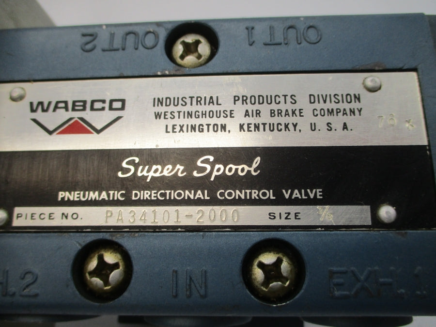 WABCO PA34101-2000 3/8" UNMP